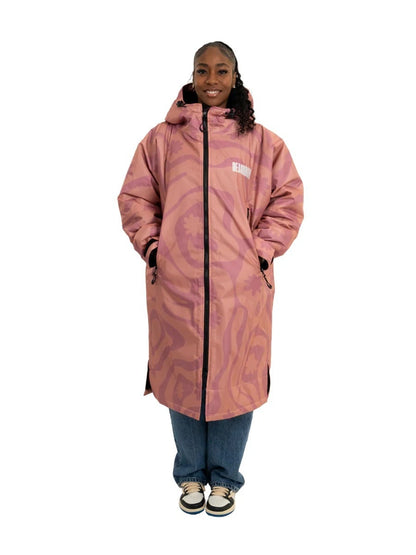 Beachbum Brobe Changing Robe - Coral Pink