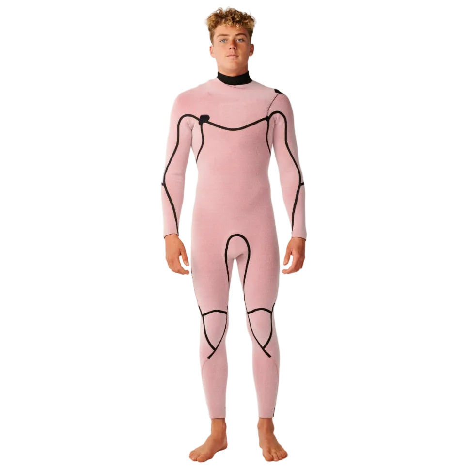 Rip Curl Flashbomb Chest Zip 5/3mm Winter Wetsuit 2026 - Black