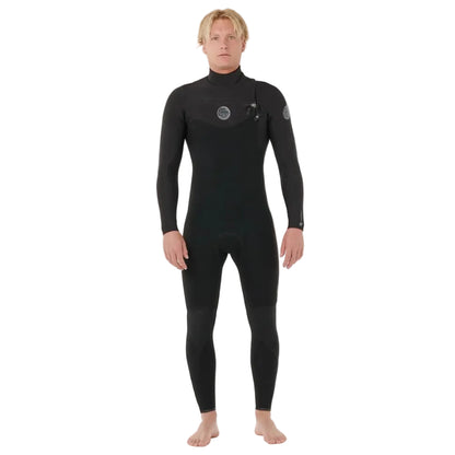 Rip Curl Flashbomb Chest Zip 5/3mm Winter Wetsuit in Black