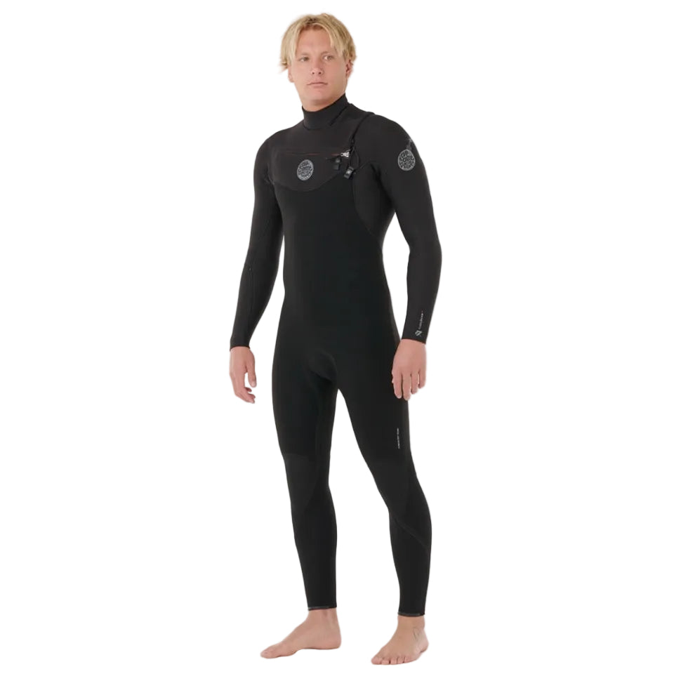 Rip Curl Flashbomb Chest Zip 5/3mm Winter Wetsuit 2026 - Black