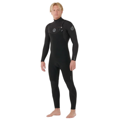 Rip Curl Flashbomb Chest Zip 5/3mm Winter Wetsuit 2026 - Black