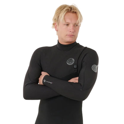 Rip Curl Flashbomb Pro Zip-Free 3/2mm Summer Wetsuit in Black