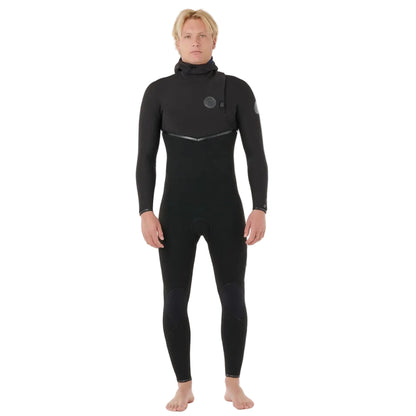 Rip Curl E-Bomb Zip-Free Hooded 5/4mm Winter Wetsuit 2026 - Black