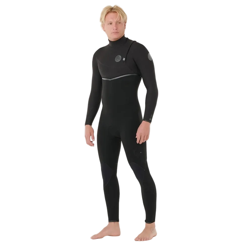 Rip Curl E-Bomb Zip-Free 4/3mm Wetsuit - Black