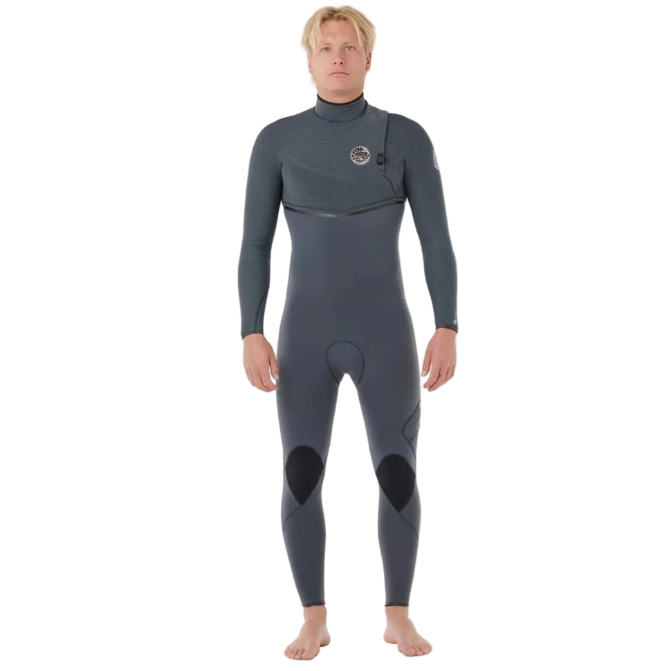 Rip Curl E-Bomb Zip-Free 4/3mm Wetsuit in Iron