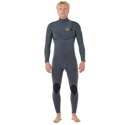 Rip Curl E-Bomb Zip-Free 4/3mm Wetsuit in Iron