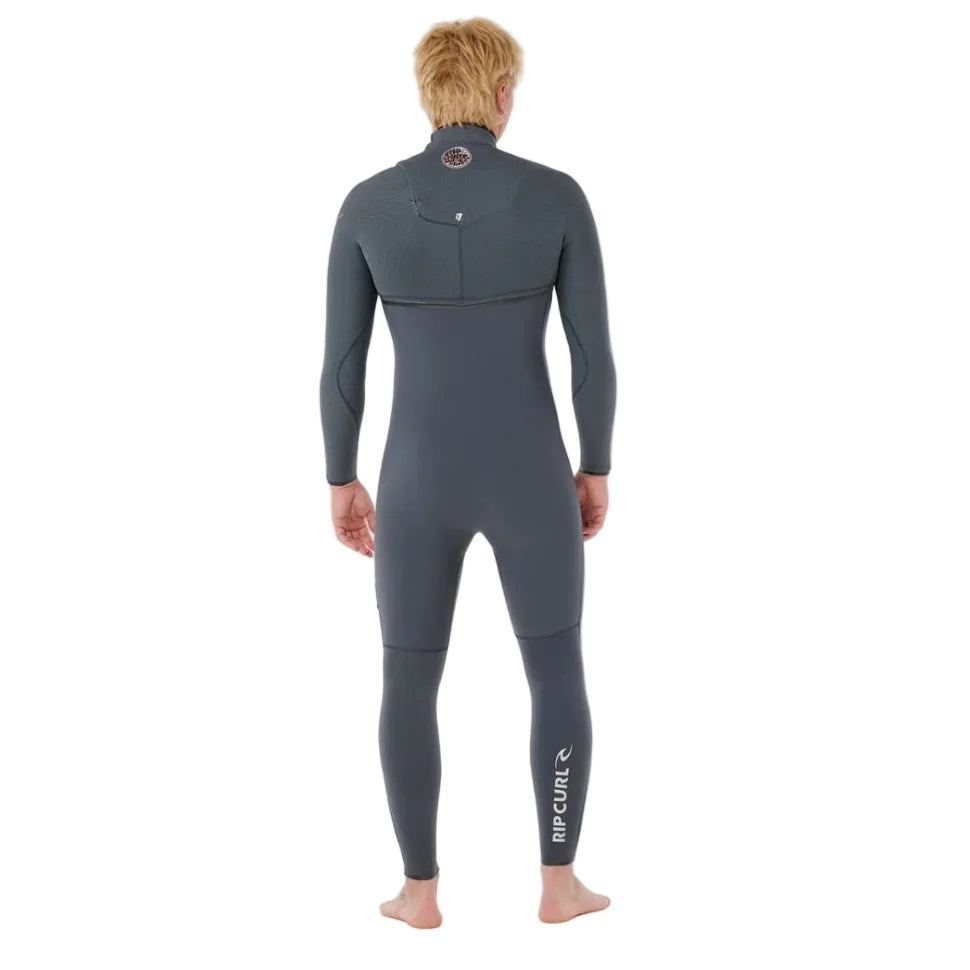 Rip Curl E-Bomb Zip-Free 4/3mm Wetsuit in Iron