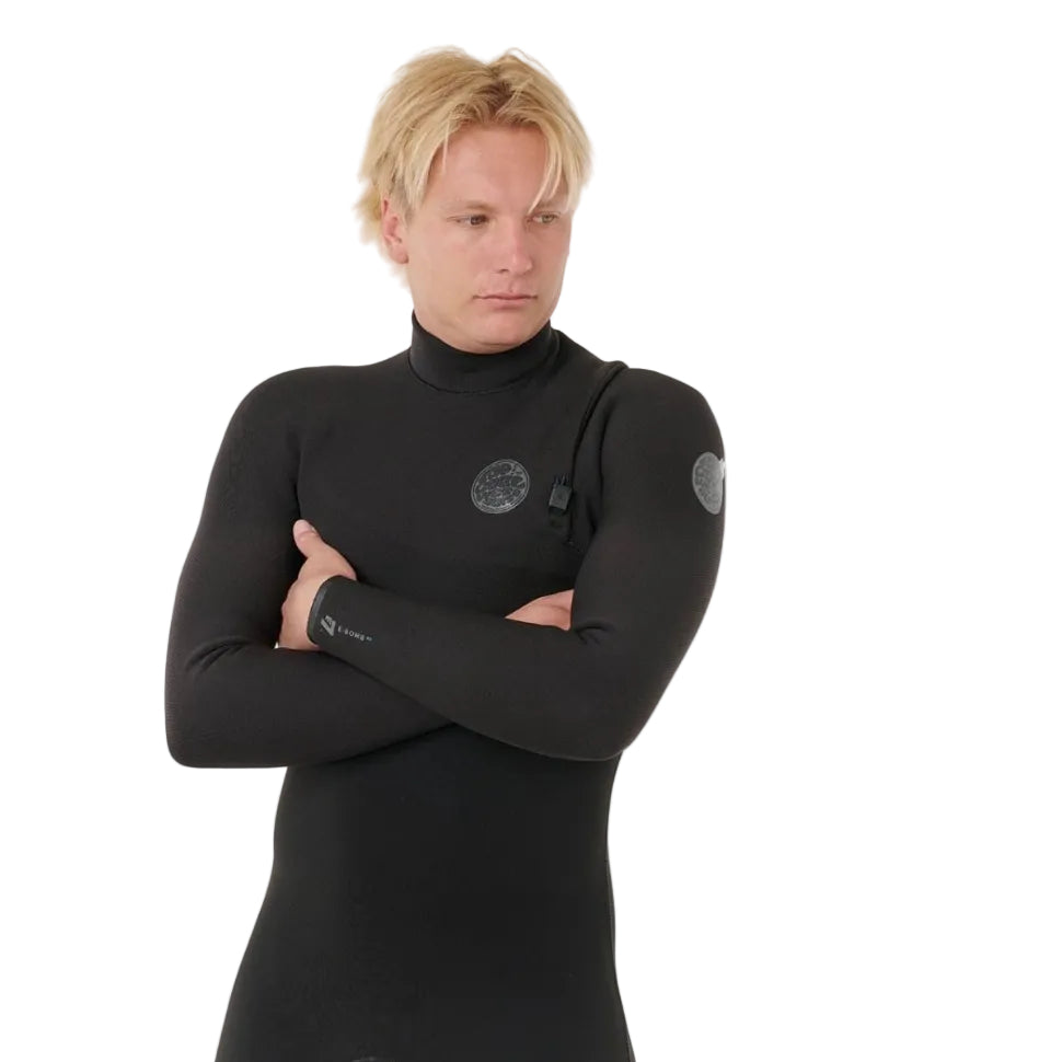 Rip Curl E-Bomb Zip-Free 3/2mm Summer Wetsuit 2026 - Black