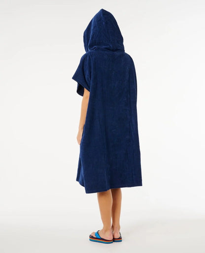 Rip Curl Icon Hooded Towel Robe - Dark Navy