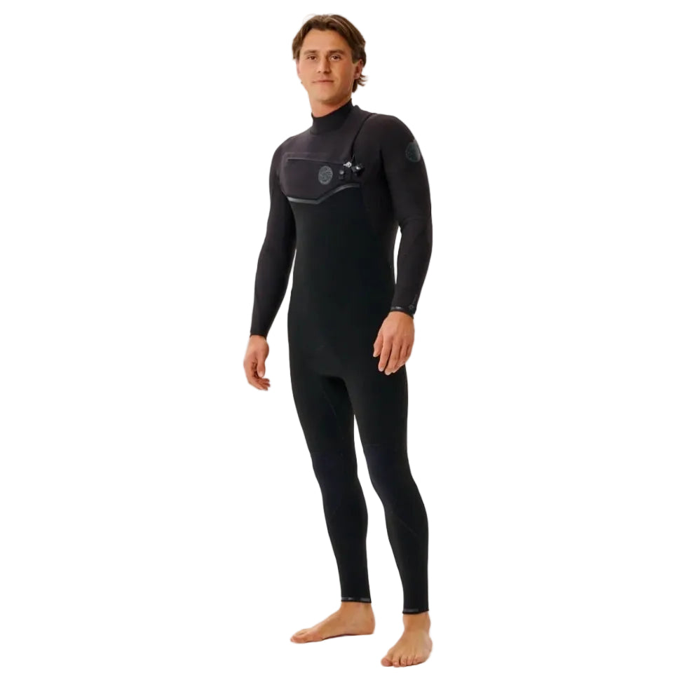 Rip Curl E-Bomb Chest Zip 3/2mm Summer Wetsuit in Black
