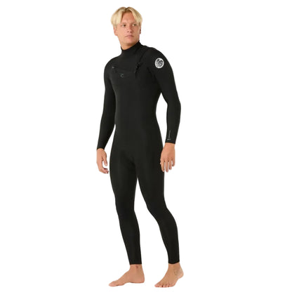 Rip Curl Dawn Patrol Pro Chest Zip 5/3mm Winter Wetsuit 2026 - Black