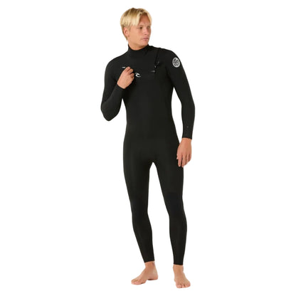 Rip Curl Dawn Patrol Pro Chest Zip 5/3mm Winter Wetsuit 2026 - Black