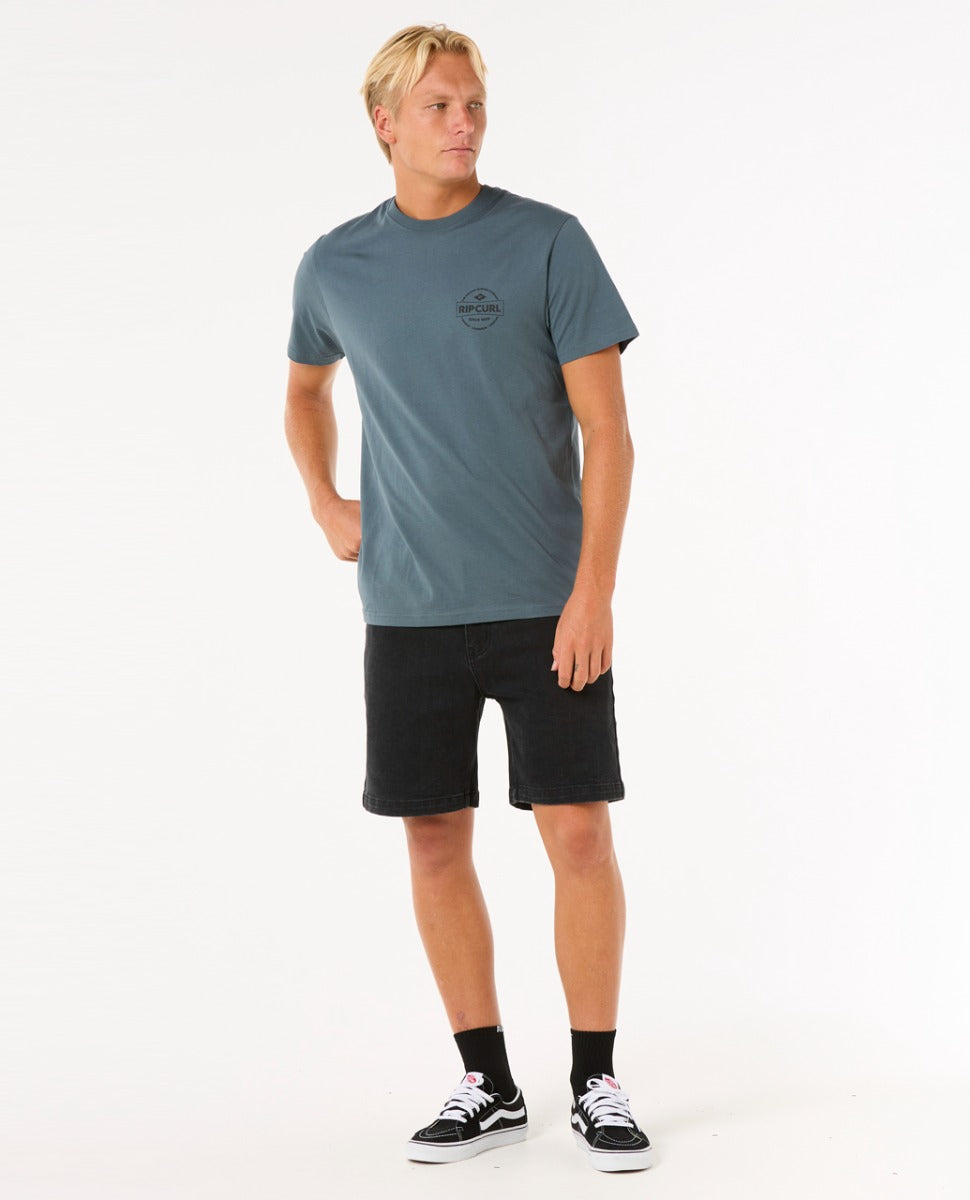 Rip Curl Staple Men's Tee - Pine Night