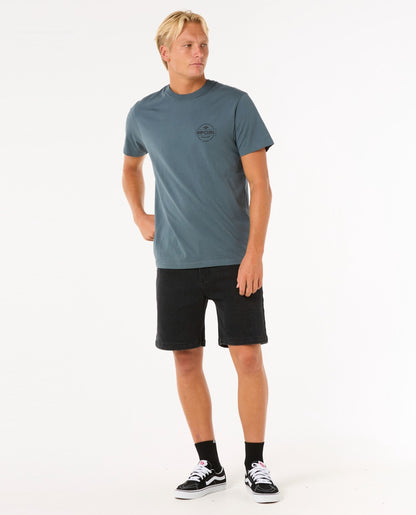 Rip Curl Staple Men's Tee - Pine Night
