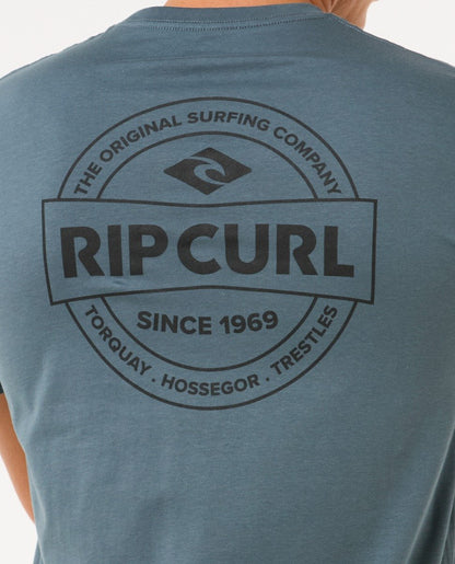 Rip Curl Staple Men's Tee - Pine Night
