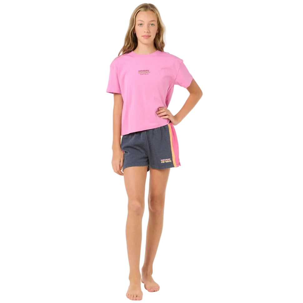 Rip Curl Las Dalias Girls Block Shorts - Navy