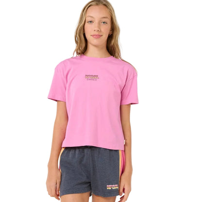 Rip Curl Las Dalias Girls Block Shorts - Navy