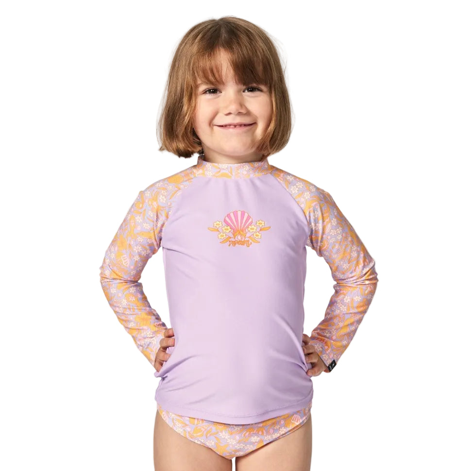 Rip Curl Rainbow Tide Girls Long Sleeve Set - Multi