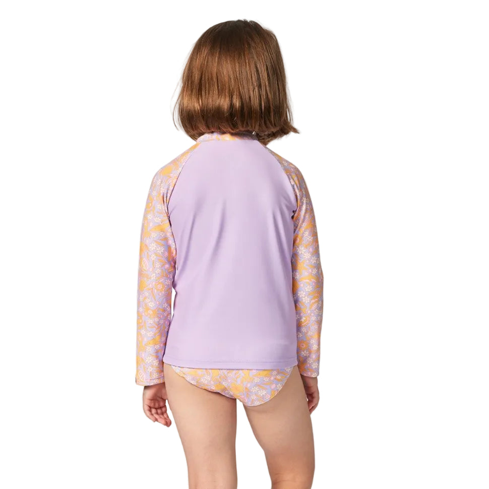 Rip Curl Rainbow Tide Girls Long Sleeve Set - Multi