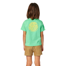 Rip Curl Wetsuit Icon Boys Tee - Neon Green