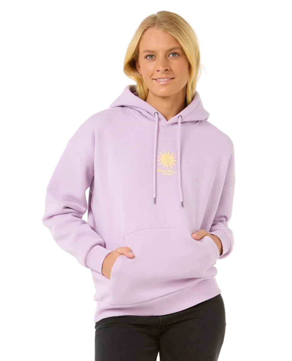 Rip Curl Cala Heritage Womens Hoody - Lilac