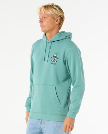 Rip Curl Search Icon Men's Hoody - Blue Lagoon
