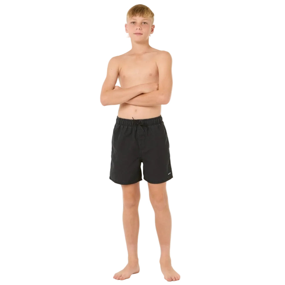 Rip Curl Bondi Boys Volley Boardshorts - Black