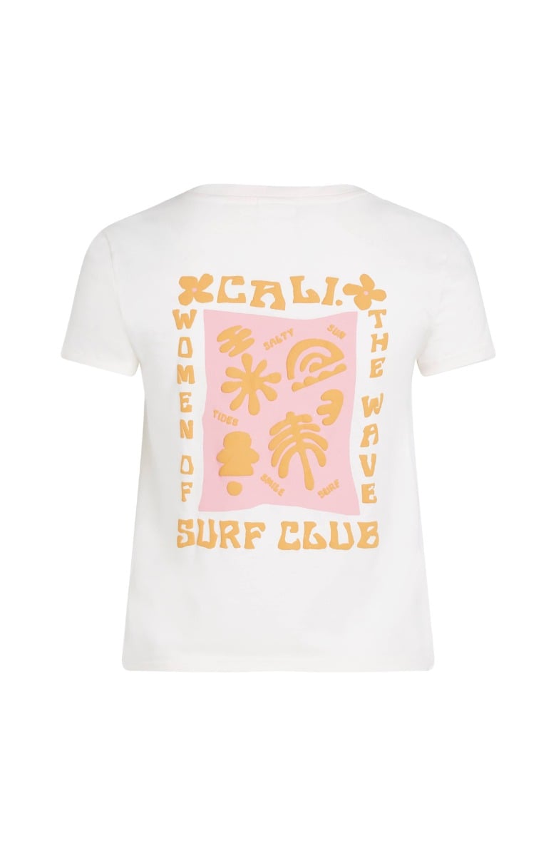 O'Neill Women of The Wave T-Shirt - Dusty Vanilla