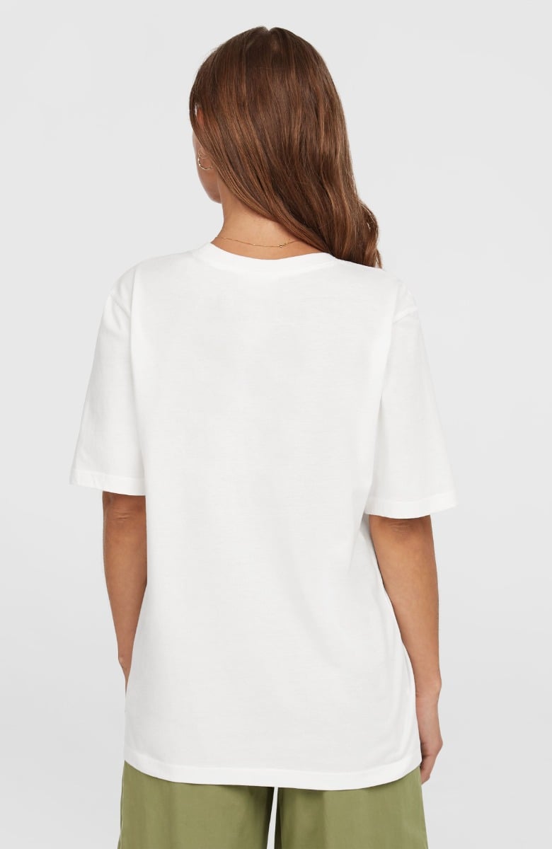 O'Neill Essentials Script Womens T-Shirt - Snow White