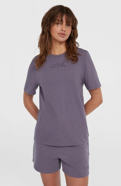O'Neill Essentials Script Womens T-Shirt - Storm