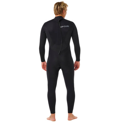Rip Curl Mens Trad 5/4mm Back Zip Winter Wetsuit 2026 - Black