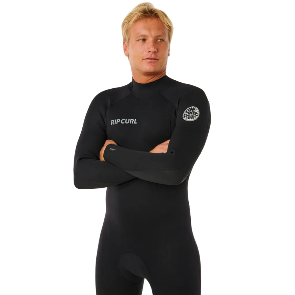 Rip Curl Mens Trad 5/4mm Back Zip Winter Wetsuit 2026 - Black