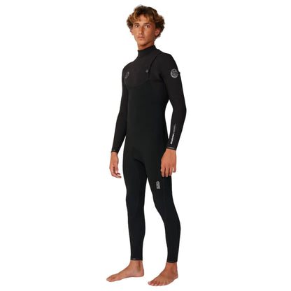Rip Curl Mens Elasto Zip Free 5/4mm Winter Wetsuit 2026 - Black