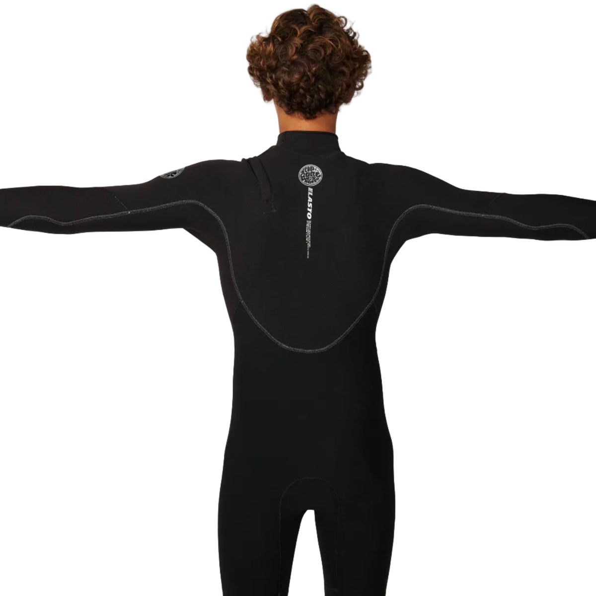 Rip Curl Mens Elasto Zip Free 5/4mm Winter Wetsuit 2026 - Black