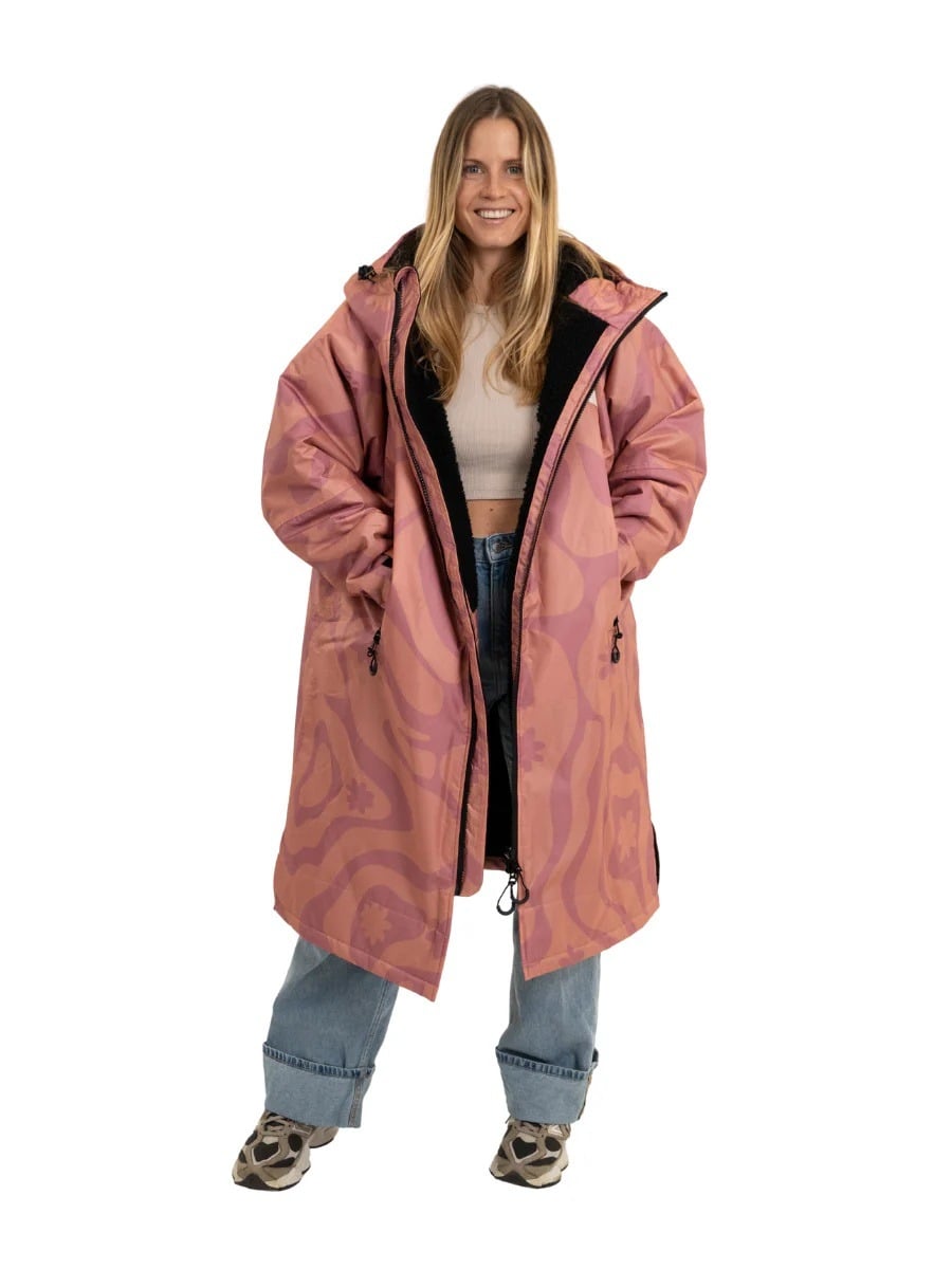 Beachbum Brobe Changing Robe - Coral Pink