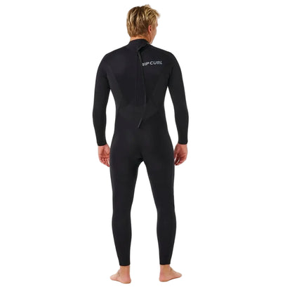 Rip Curl Trad Back Zip 4/3mm Wetsuit 2026 - Black
