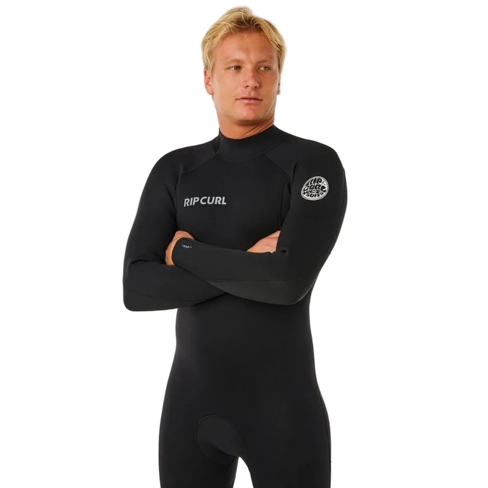 Rip Curl Trad Back Zip 4/3mm Wetsuit 2026 - Black