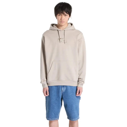 Vans Blocked Box Pull Over Hoodie in Mushroom