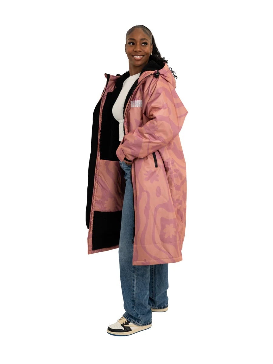 Beachbum Brobe Changing Robe - Coral Pink