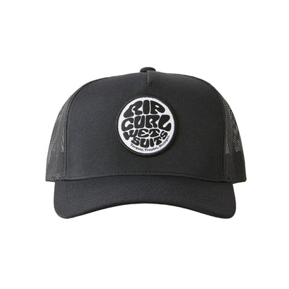 Rip Curl Wetsuit Icon Mens Trucker Cap - Black