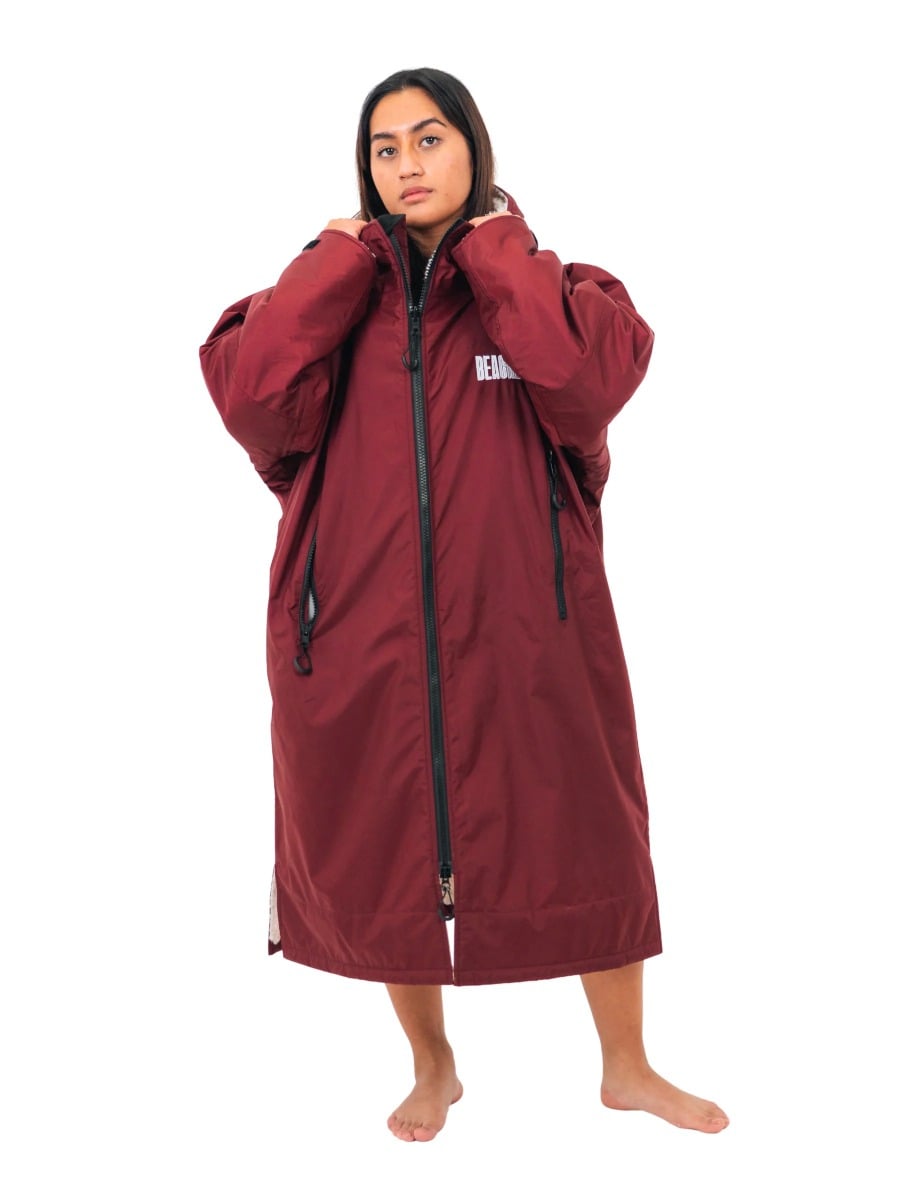 Beachbum Brobe Changing Robe - Rich Burgundy