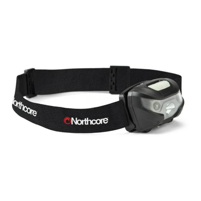 Northcore USB Head Torch 2021 - Black - Full View