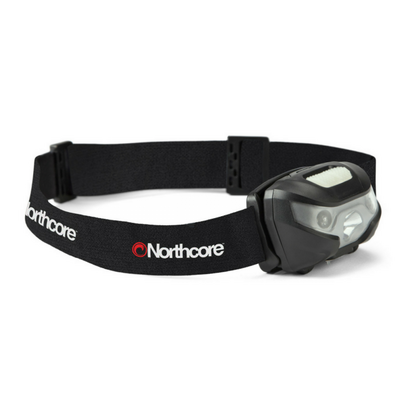Northcore USB Head Torch 2021 - Black - Full View