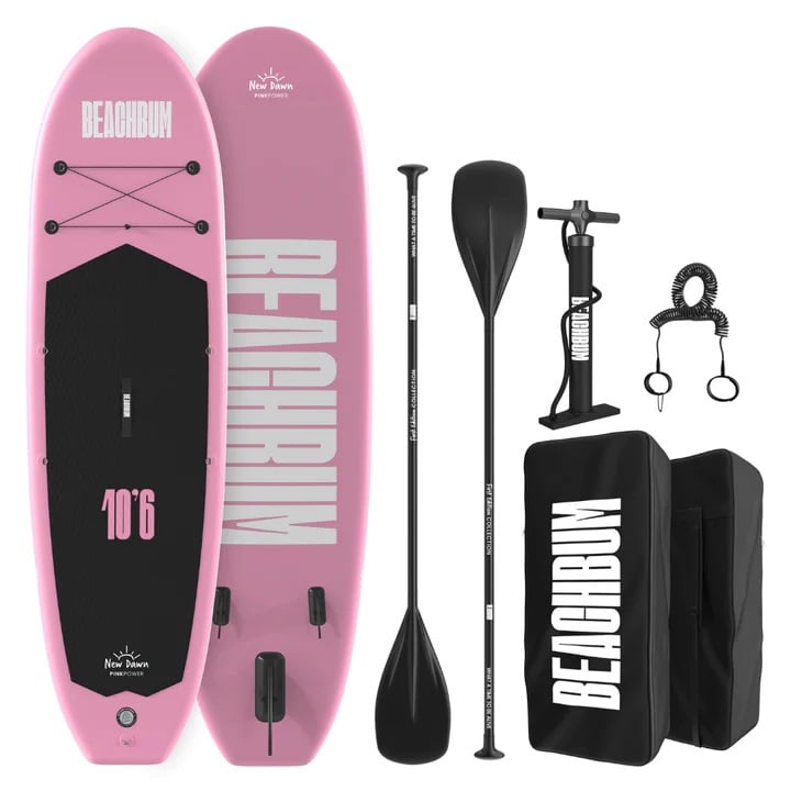 Beachbum Complete SUP Package New Dawn in Pink/White