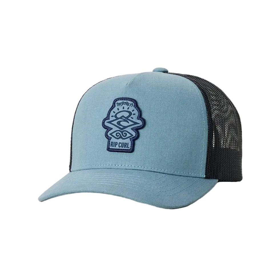 Rip Curl Search Icon Boys Trucker Cap - Faded Denim