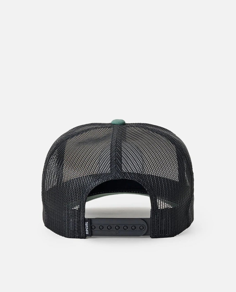 Rip Curl Custom Curve Trucker - Bone/Aloe