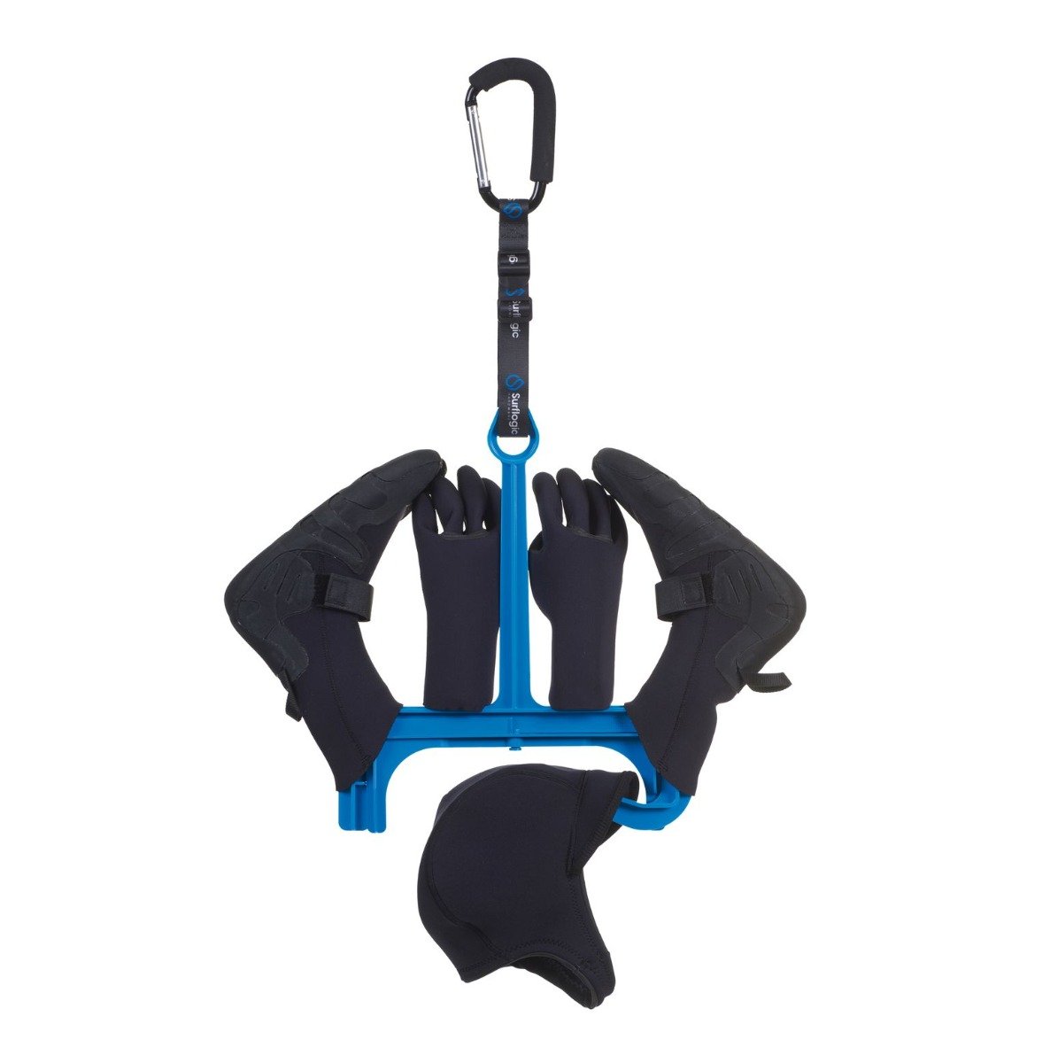 Surflogic Wetsuit Accessories Double System Hanger blue