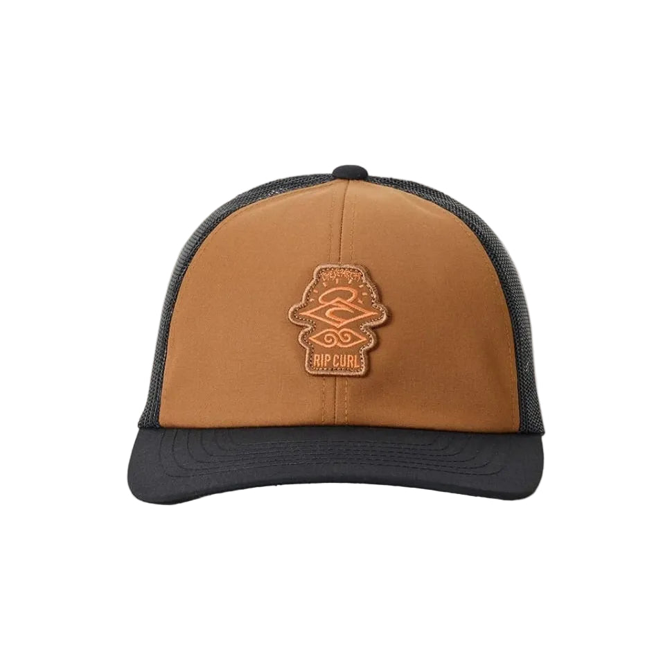 Rip Curl Search Icon Trucker Cap - Off White/Black