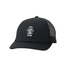 Rip Curl Search Icon Trucker Cap in Off White/Black
