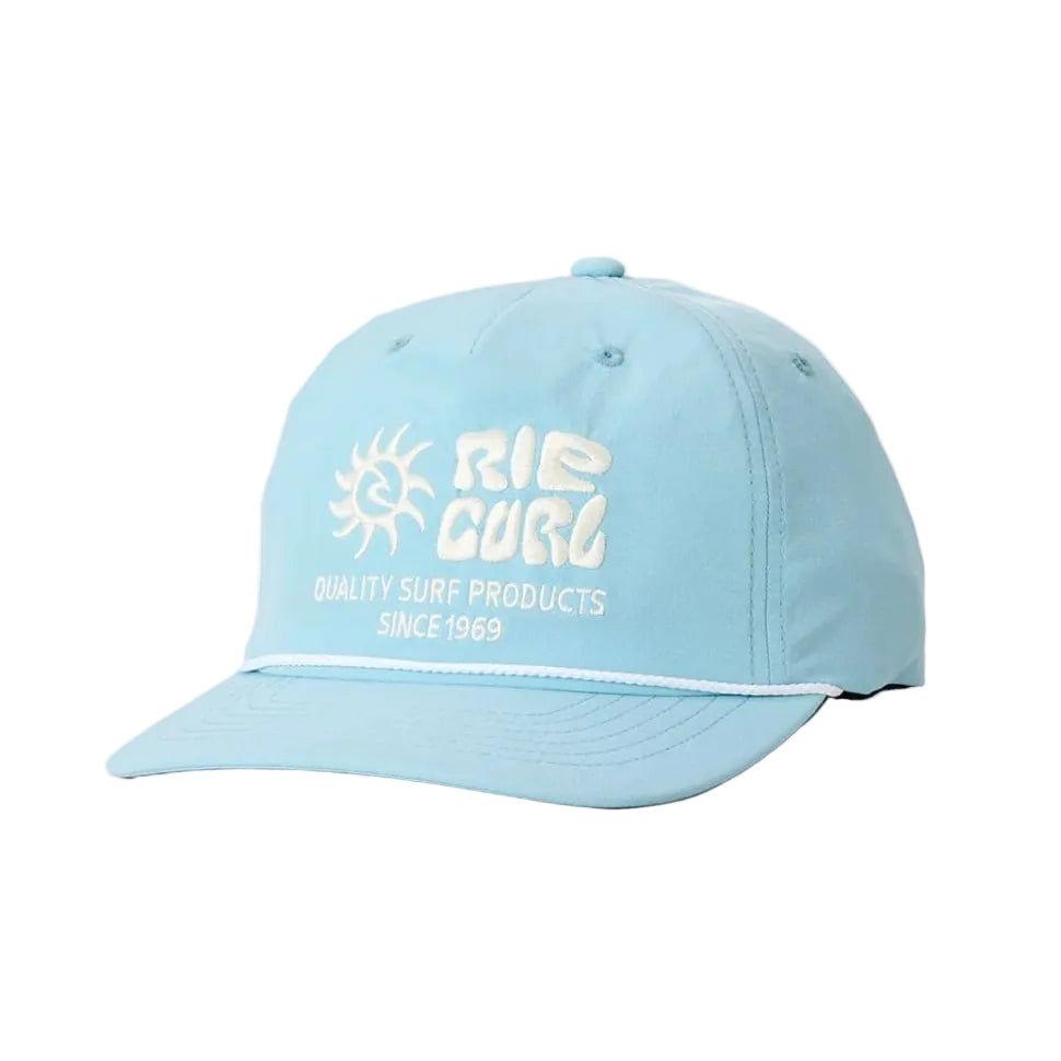 Rip Curl Pacific Rinse Flexfit Snapback Cap in Faded Denim